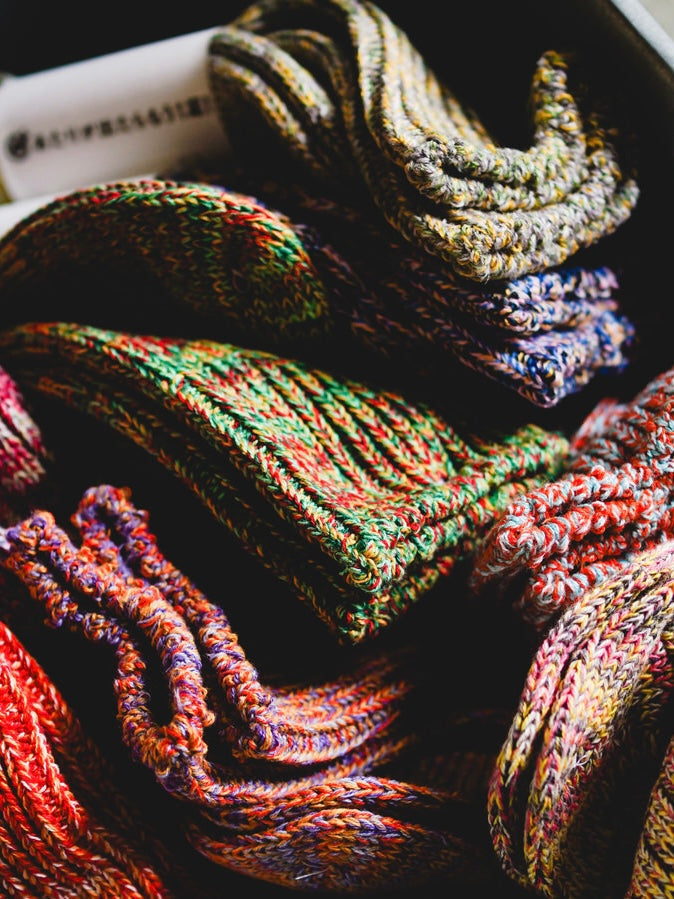 13色のマルチカラーソックス🧦