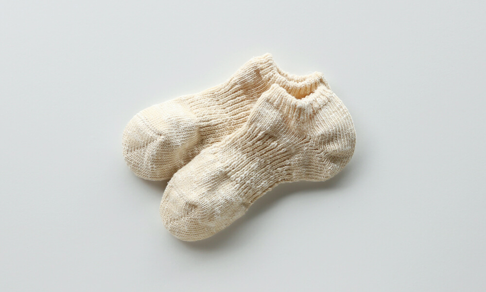 LUCKY SOCKS(ラッキーソックス) MIX LOW CUT SOCKS(ミックスローカットソックス) / ナチュラル