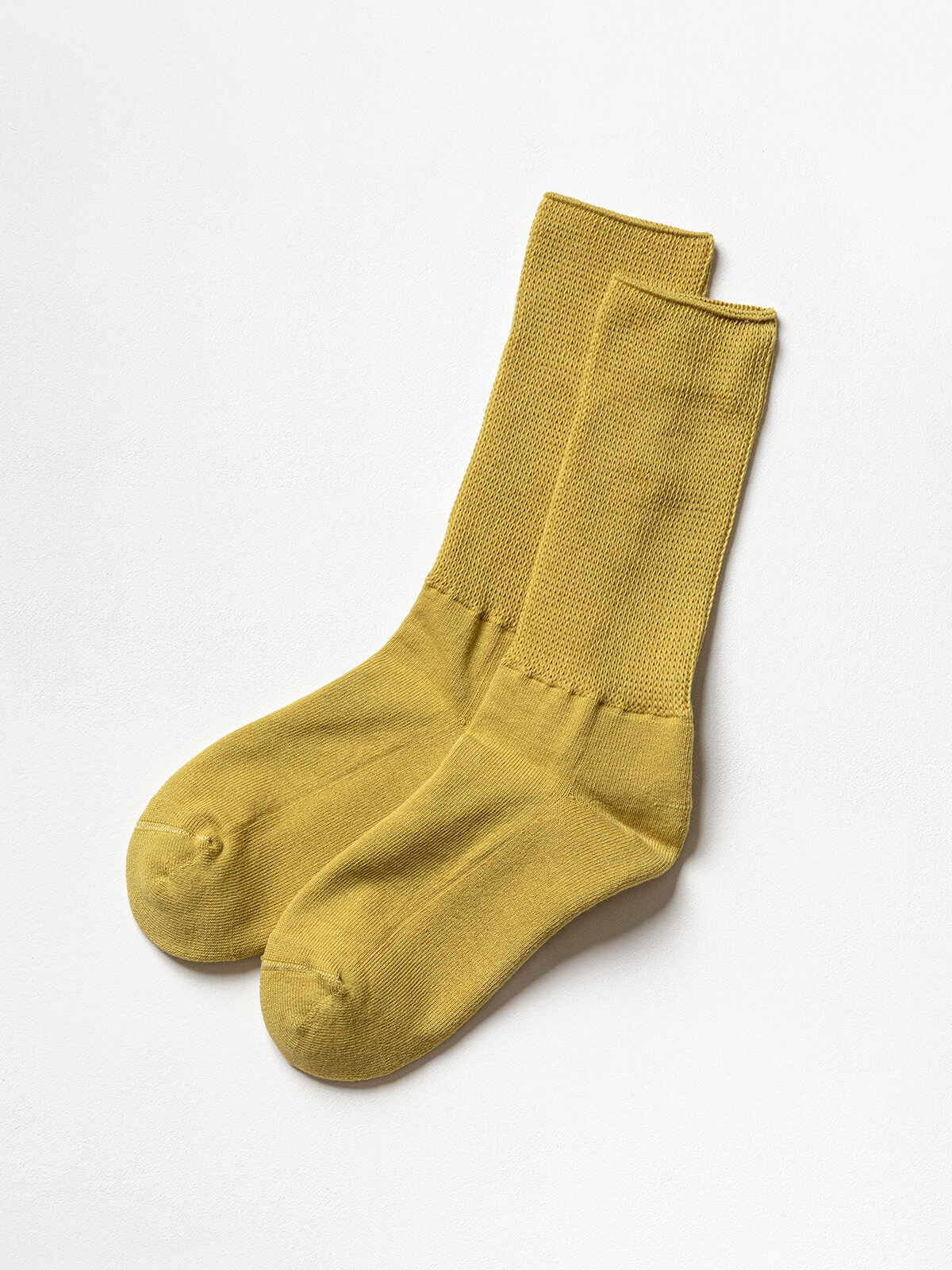 当たりつきギフト専用靴下のLUCKY SOCKS（ラッキーソックス）のRelax Pile Socks（リラックスパイルソックス）のマスタード