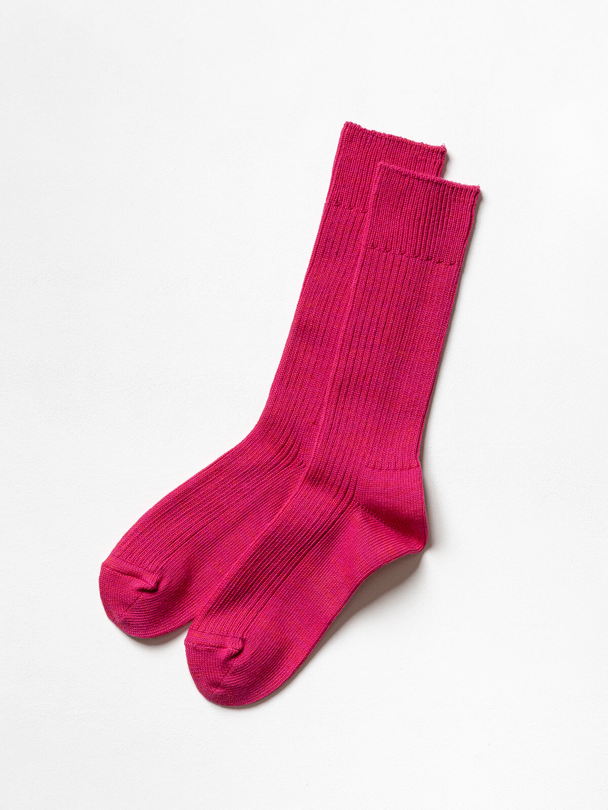 当たりつきギフト専用靴下のLUCKY SOCKS（ラッキーソックス）のSmooth Rib Socks（スムースリブソックス）のピンク