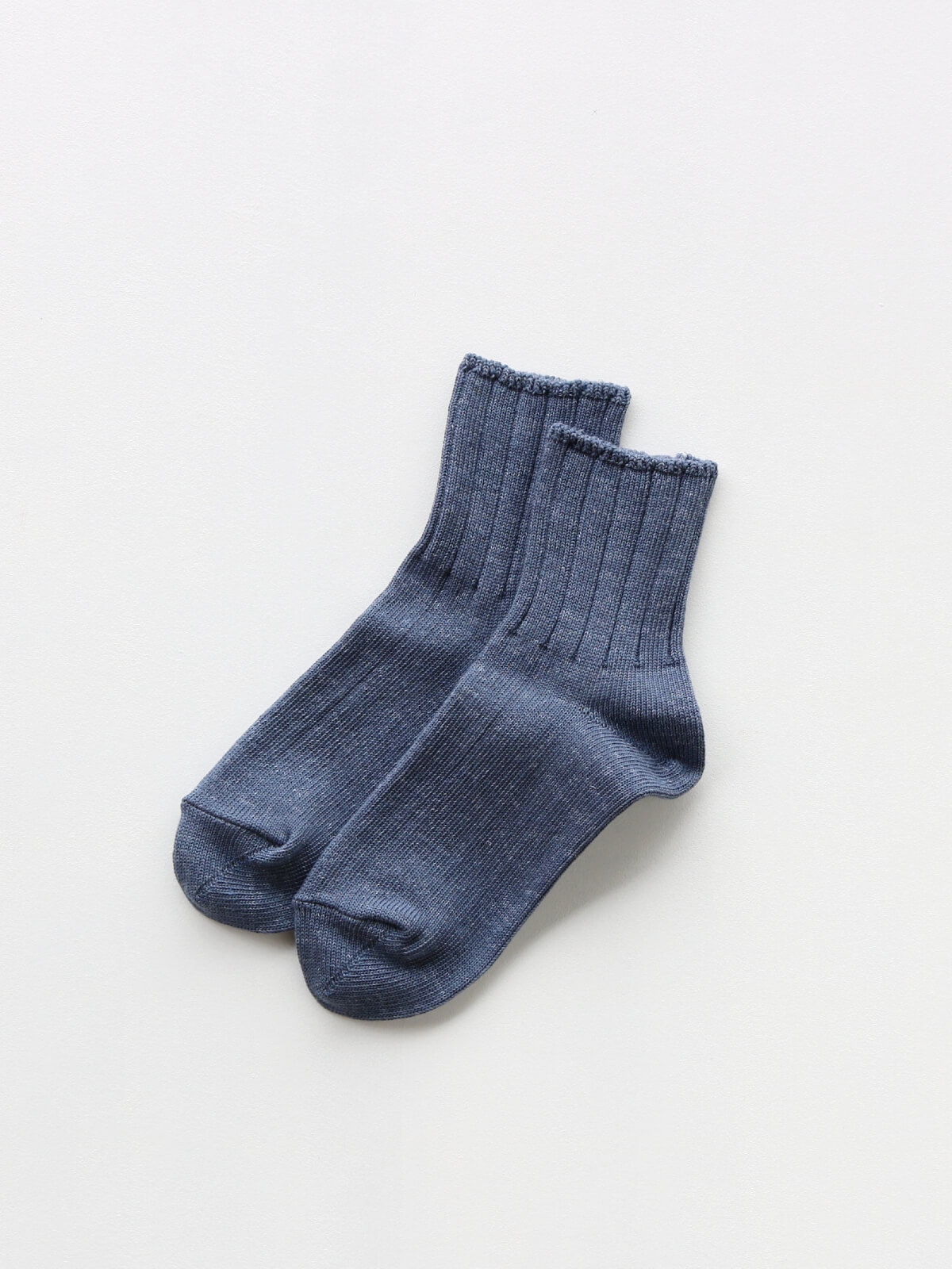 当たりつきギフト専用靴下のLUCKY SOCKS（ラッキーソックス）のSmooth Ankle Socks（スムースアンクルソックス）のインディゴ_2