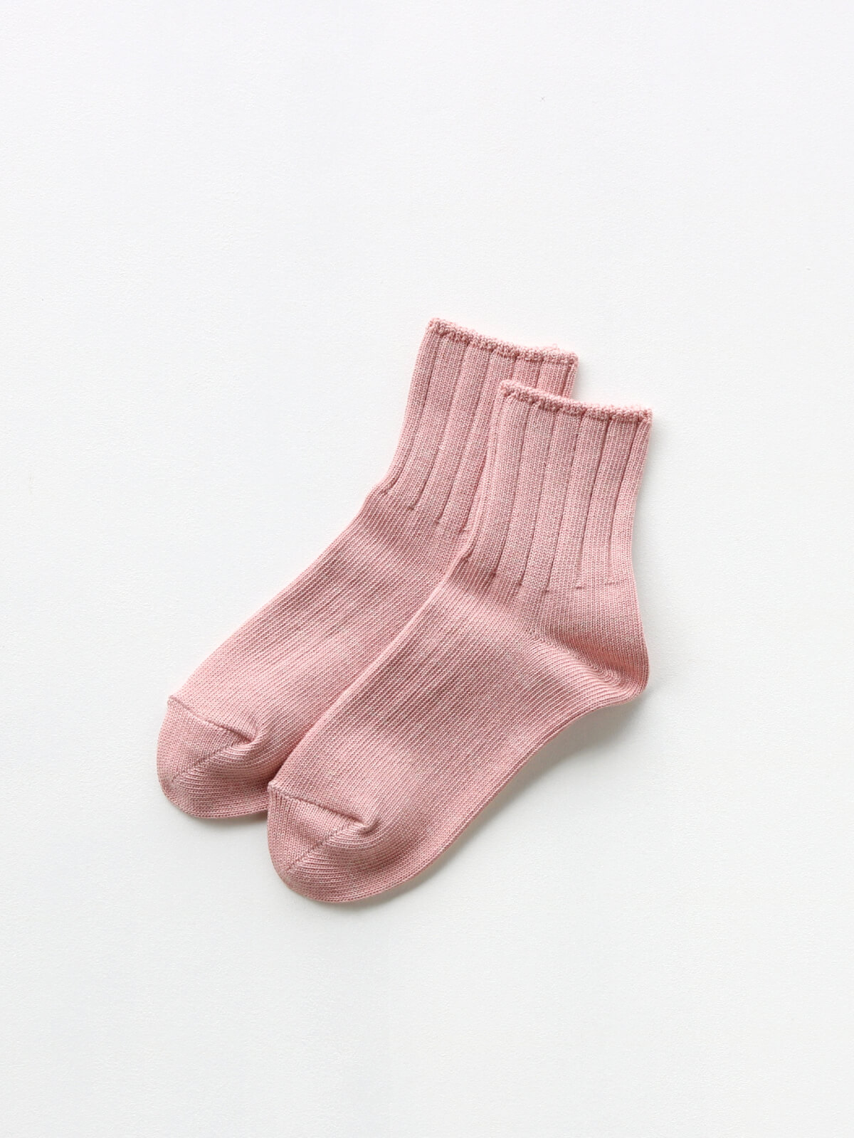 当たりつきギフト専用靴下のLUCKY SOCKS（ラッキーソックス）のSmooth Ankle Socks（スムースアンクルソックス）のパウダーピーチ_2