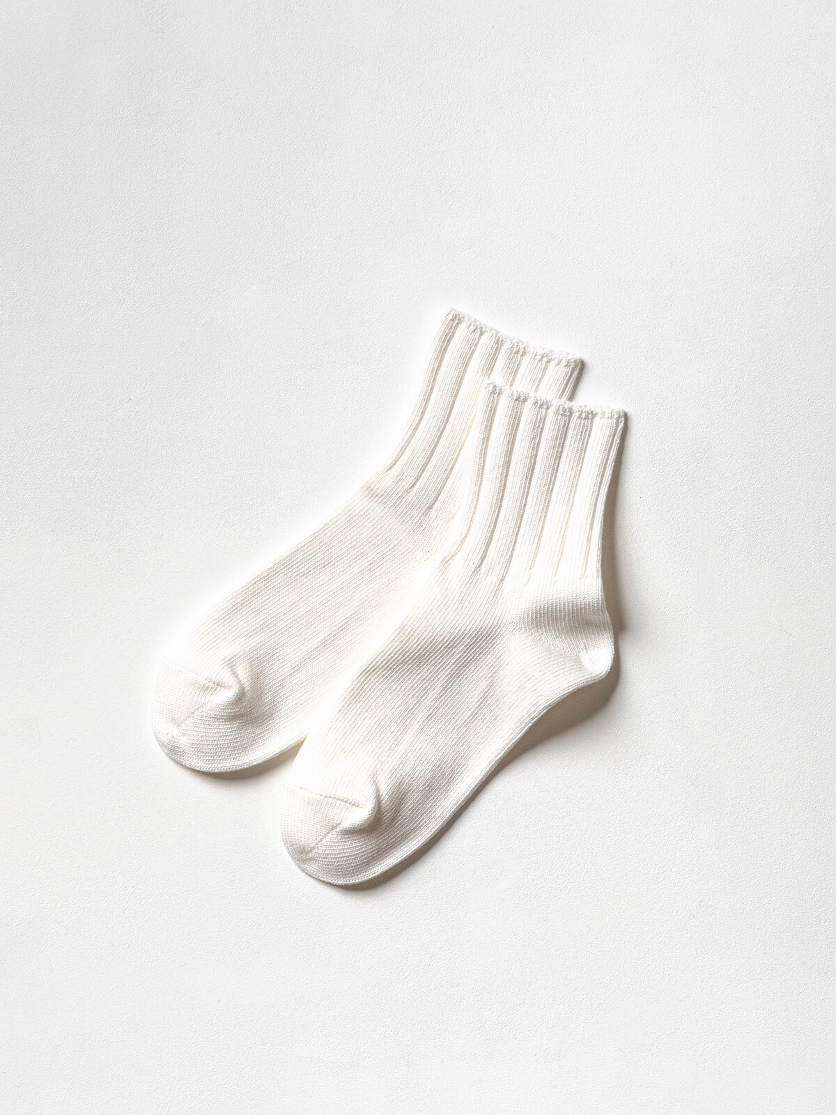 当たりつきギフト専用靴下のLUCKY SOCKS（ラッキーソックス）のSmooth Ankle Socks（スムースアンクルソックス）のオフホワイト_2