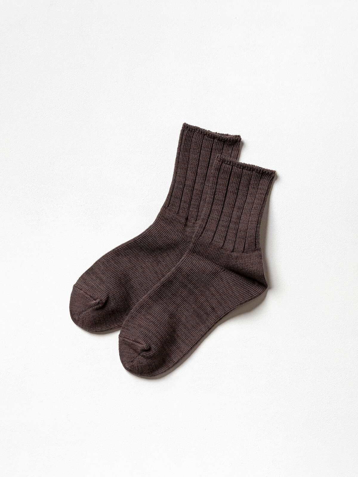 当たりつきギフト専用靴下のLUCKY SOCKS（ラッキーソックス）のSmooth Ankle Socks（スムースアンクルソックス）のチョコブラウン_2