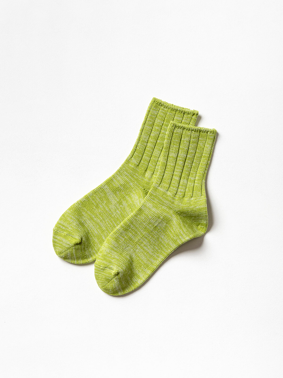 当たりつきギフト専用靴下のLUCKY SOCKS（ラッキーソックス）のSmooth Ankle Socks（スムースアンクルソックス）のグリーンアップル_2