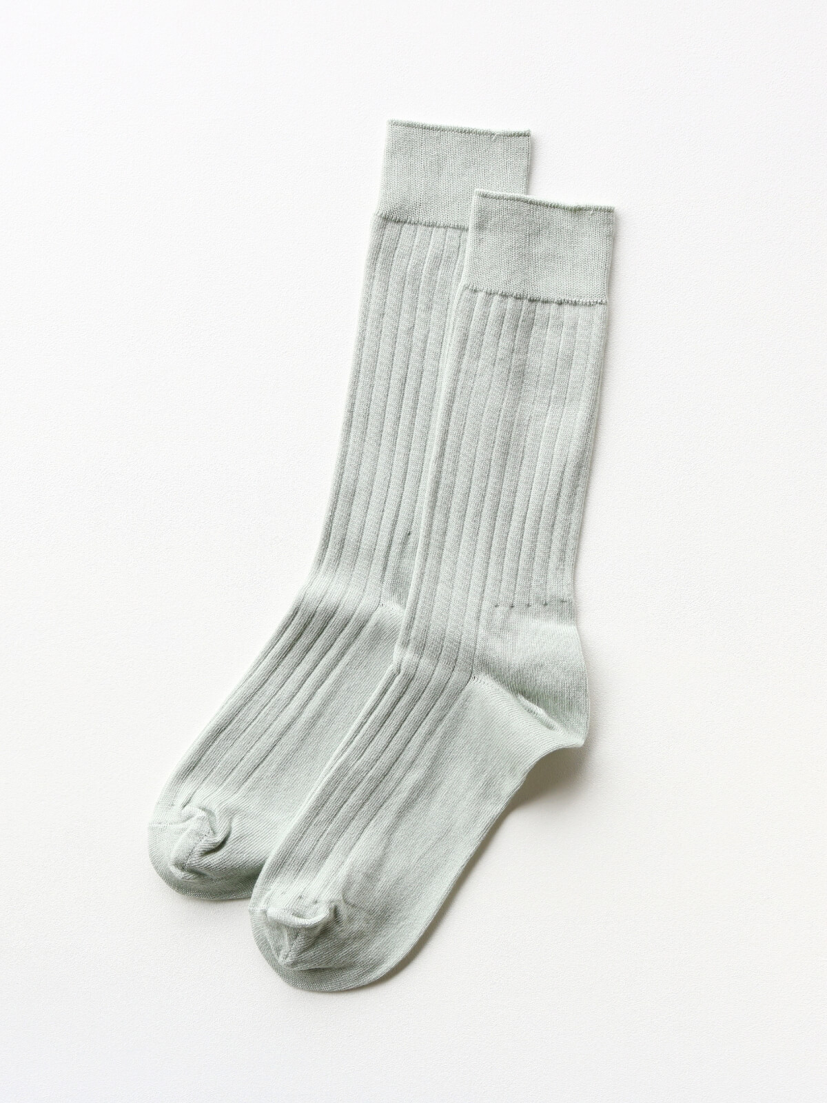 当たりつきギフト専用靴下のLUCKY SOCKS（ラッキーソックス）のLight Rib Socks（ライトリブソックス）のペールミント_2