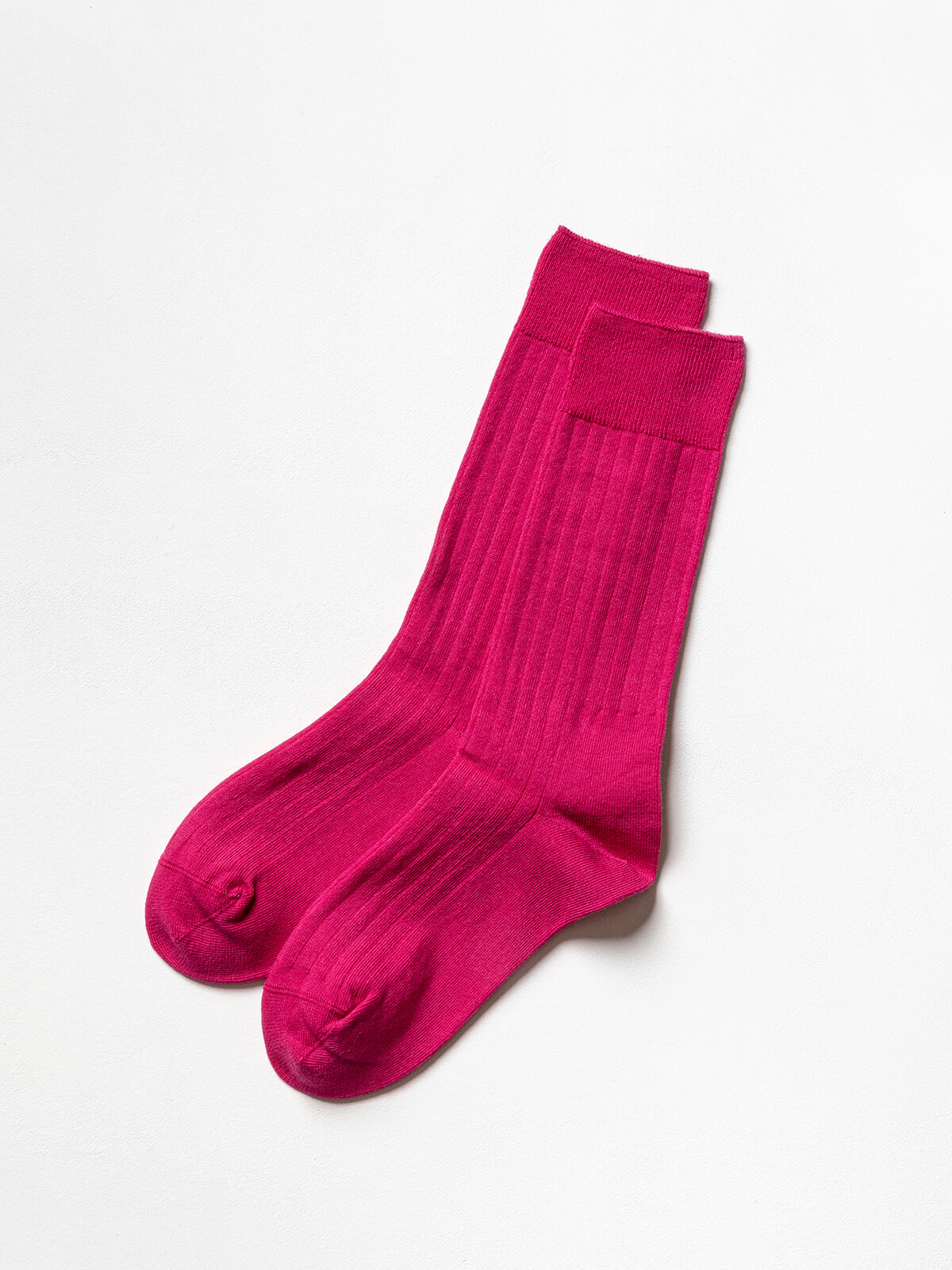 当たりつきギフト専用靴下のLUCKY SOCKS（ラッキーソックス）のLight Rib Socks（ライトリブソックス）のピンク