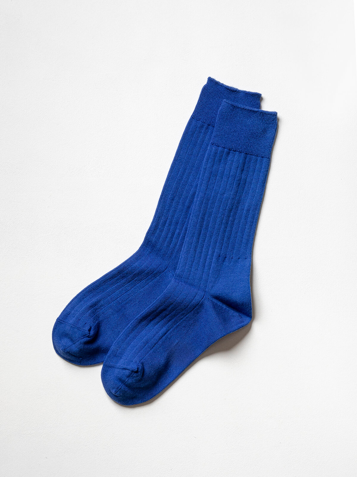 当たりつきギフト専用靴下のLUCKY SOCKS（ラッキーソックス）のLight Rib Socks（ライトリブソックス）のブルー