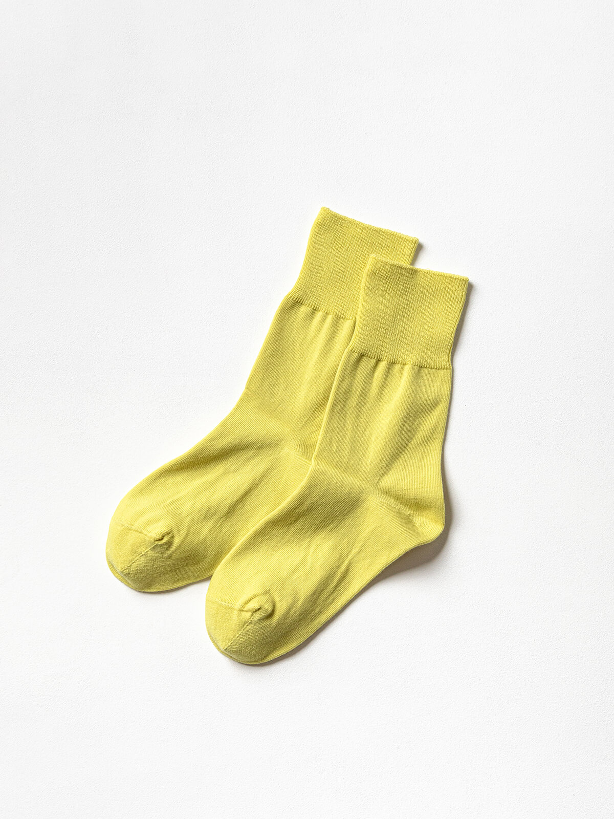 当たりつきギフト専用靴下のLUCKY SOCKS（ラッキーソックス）のLight Ankle Socks（ライトアンクルソックス）のライムイエロー_2